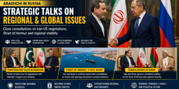 Araghchi Arrives in Russia for Strategic Talks on Regional and Global Issues