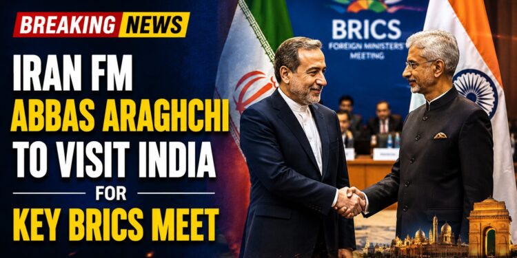 Iran FM Abbas Araghchi To Visit India For BRICS Talks Amid West Asia Tensions