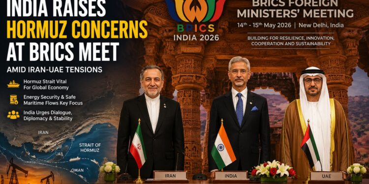 India Raises Hormuz Strait Concerns At BRICS Amid Iran-UAE Tensions