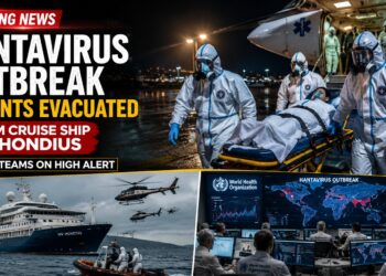Hazmat Suits On, Health Authorities Evacuate Suspected Hantavirus Patients From Cruise Ship