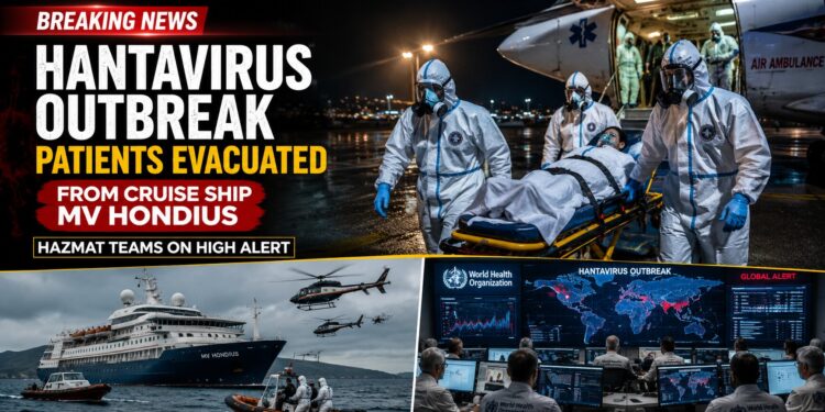 Hazmat Suits On, Health Authorities Evacuate Suspected Hantavirus Patients From Cruise Ship