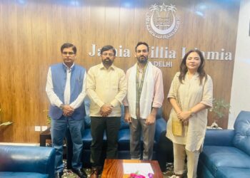 Dr Hasan Raja Naqvi JMI Fulbright Nehru Fellowship 2026 award ceremony